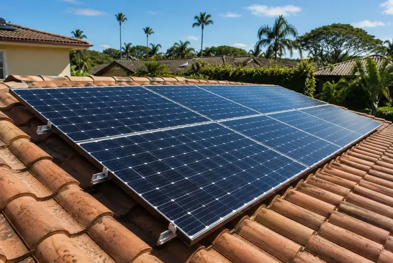 Installation de panneaux solaires à Limeuil